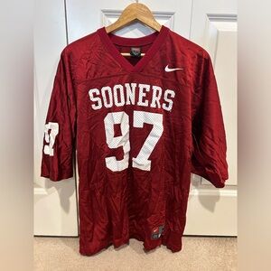Vintage Nike Oklahoma Sooners Football Jersey Men’s size Medium
